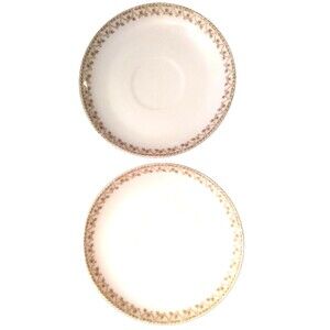 Wright Tyndale Van Roden 2 WM Guerin Co Limoges France Saucers Saucer Plate